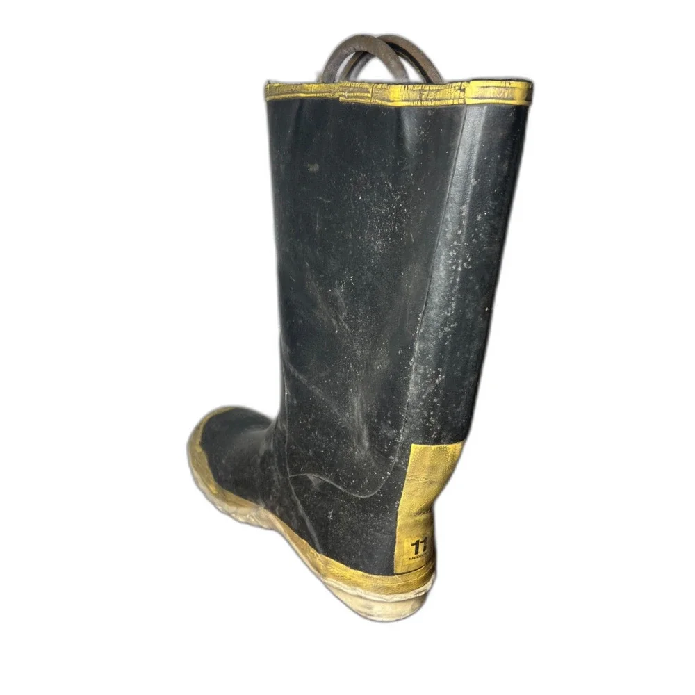 Vintage Firewalker Ranger Rubber Turnout Boot Steel Toe - Single Shoe - VTG USA